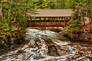 A Bridge Over the Mighty Amnicon River by Kelley McClure