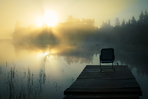 Boundary Waters Sunrise by Kelley McClure