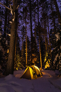 Minnesota Northwoods Winter Camping by Kelley McClure