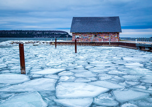 Winter In Ephraim by Kelley McClure