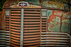 International Vintage Truck by Kelley McClure