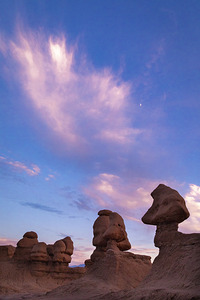 Goblin Valley State Park Sunset by Kelley McClure