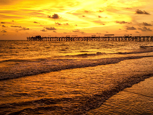 Inferno at Sunset by Kelley McClure