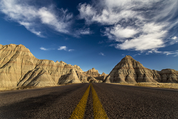 Badlands Freeway Print