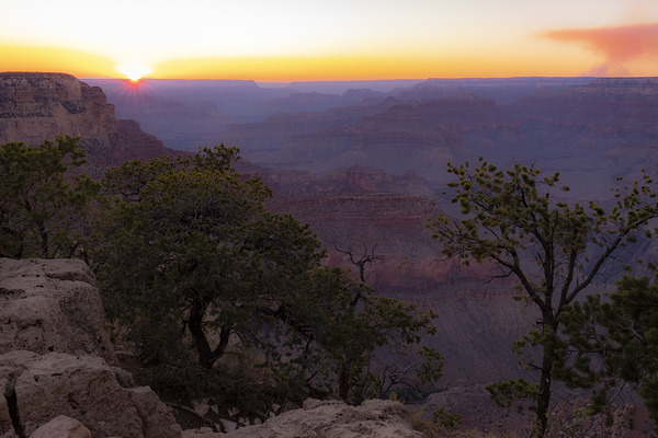 Grand Canyon South Sunset Print