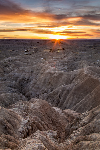 Badlands Sunrise Print
