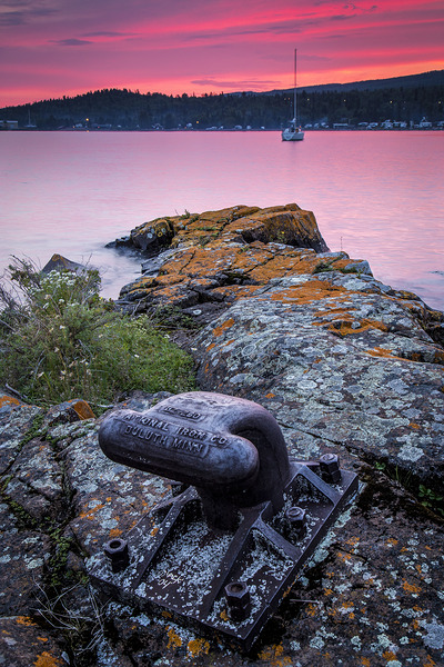 Grand Marais Minnesota Harbor Sunset Print