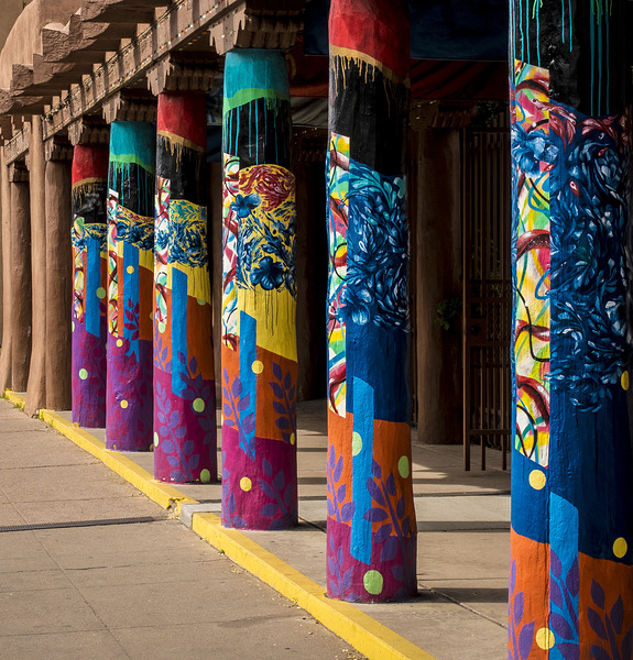 Vibrant Santa Fe Print