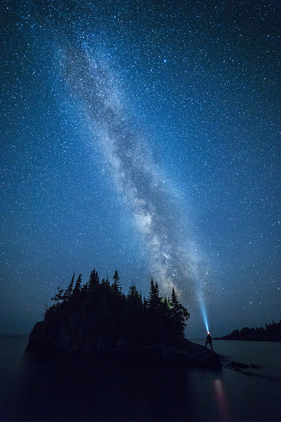 Minnesota North Shore Star Gazing Print