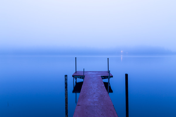 Minnesota Lake Dock Print