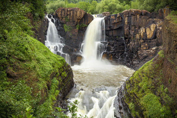 High Falls Overlook Waterfall Print