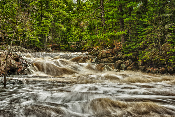 Anicon Falls State Park River Print