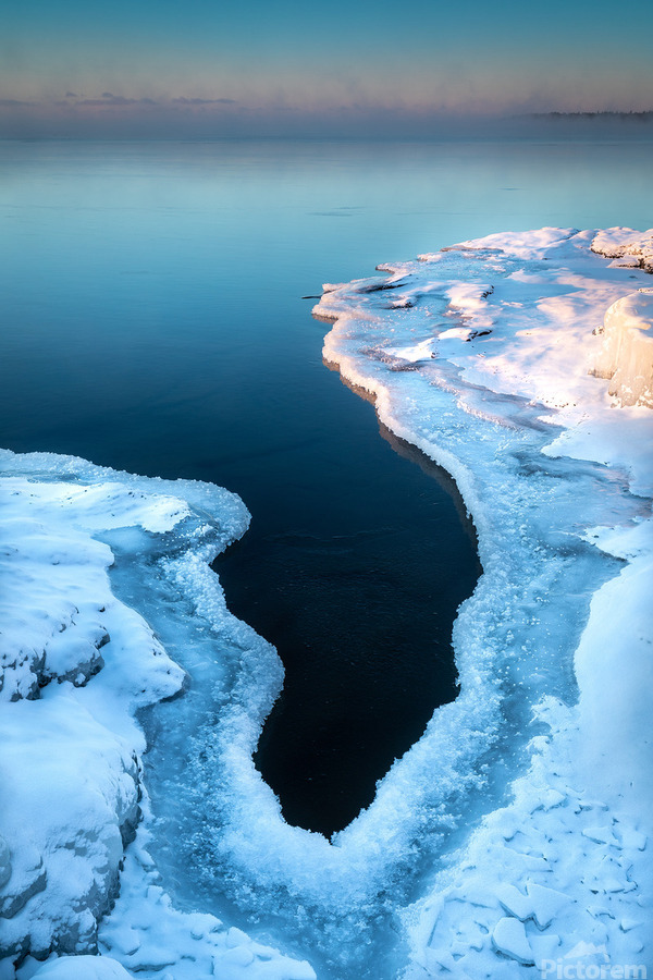 Sunrise on Ice  Print