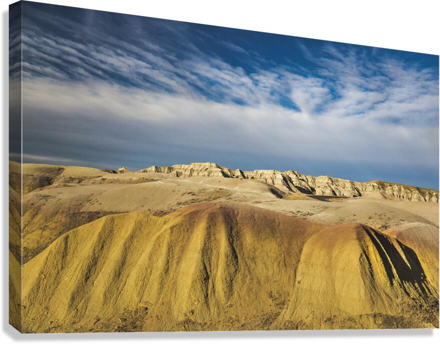 Aliens In The Badlands Canvas Print