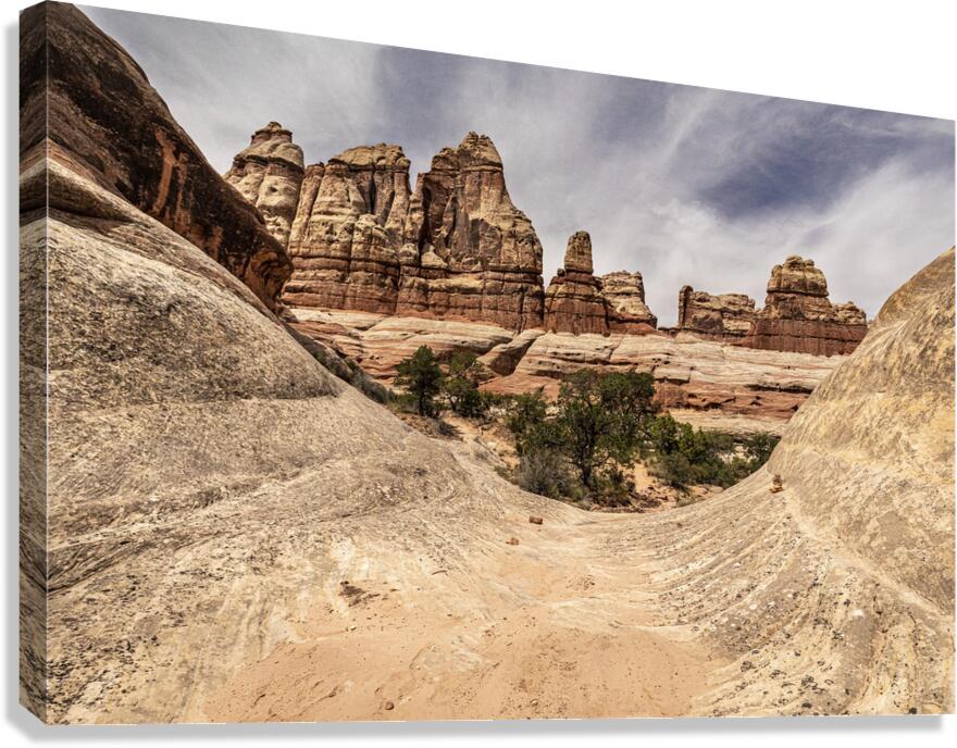 Canyonlands Half Pipe Canvas Print
