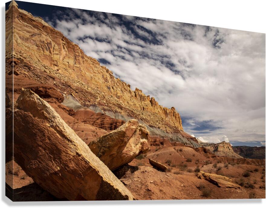 Rock Canyon Canvas Print