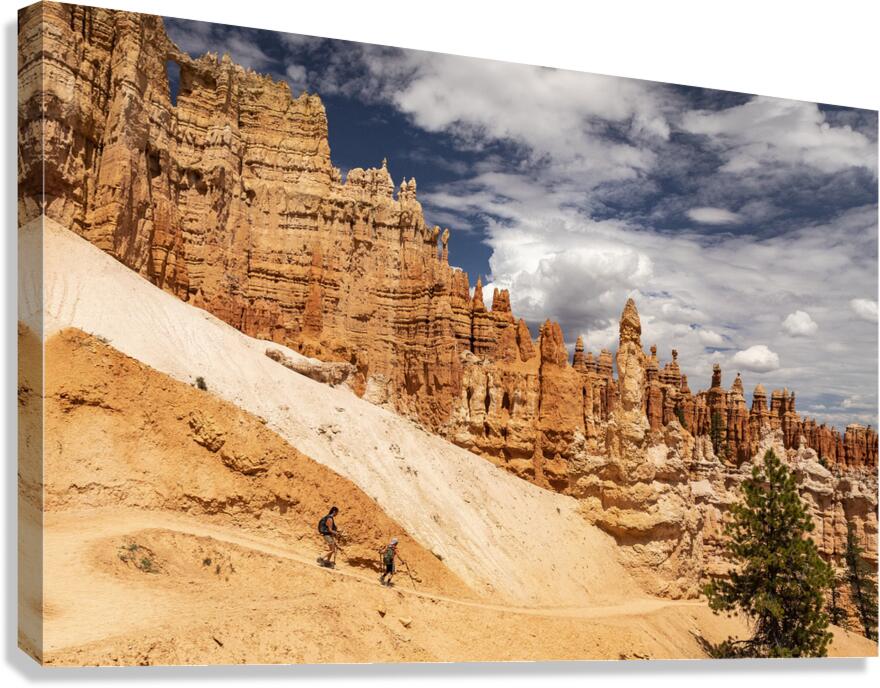 Hoodoos to Heaven Canvas Print
