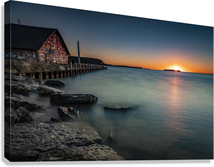 Door County Sunset Canvas Print