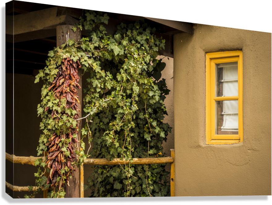 Santa Fe Chili Peppers Canvas Print