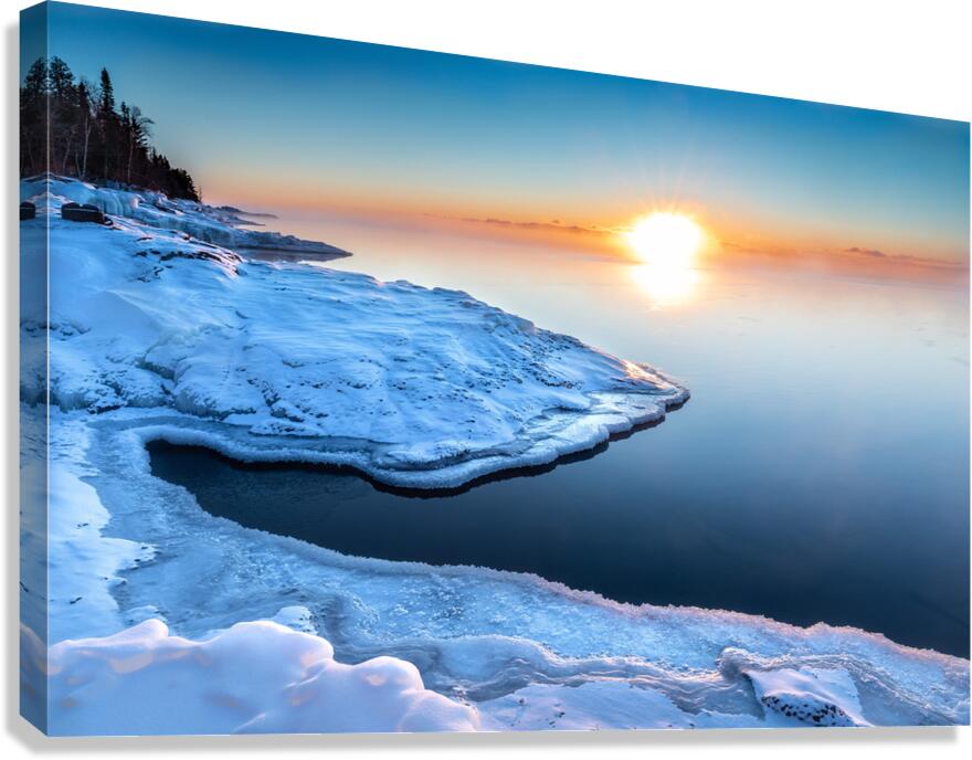 Winter of Sun Canvas Print