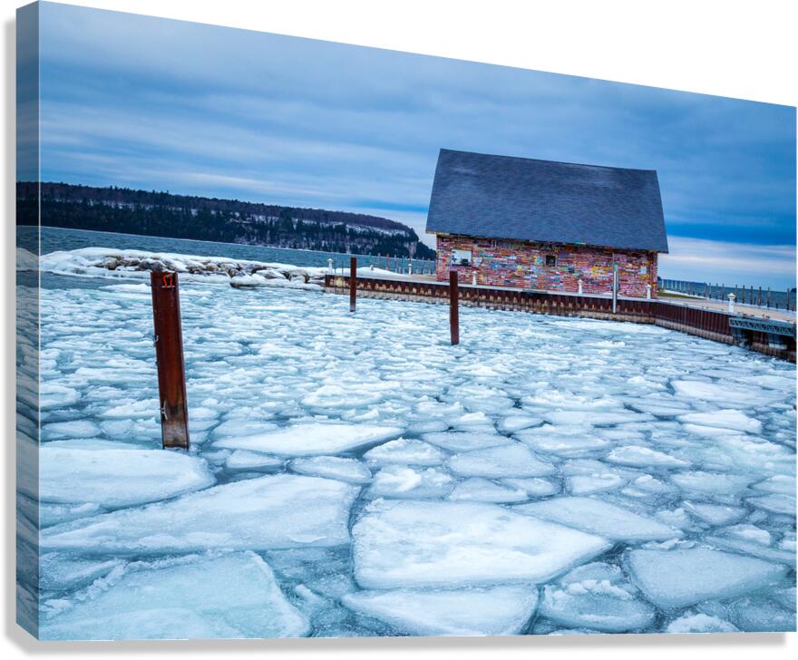 Winter In Ephraim Canvas Print