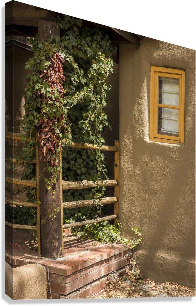 Sante Fe New Mexico Chili Peppers Canvas Print