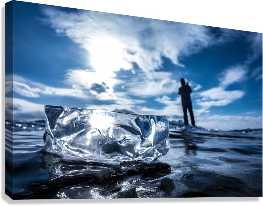Winter Ice Canvas Print