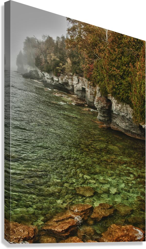 Door County Wisconsin Lake Michigan Canvas Print