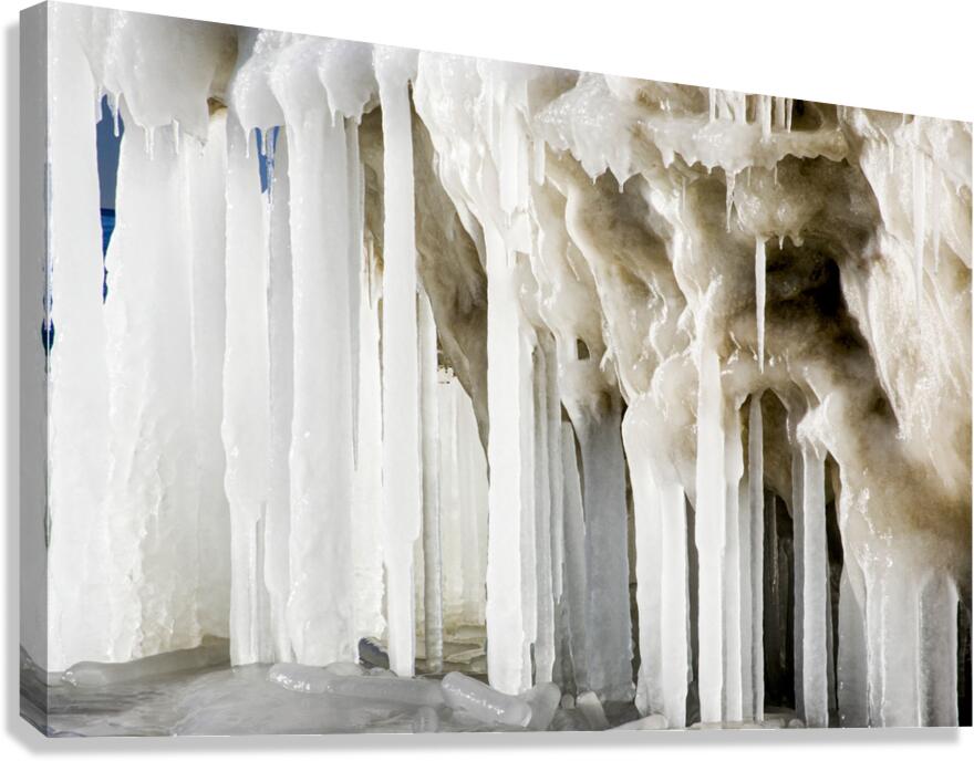 Wisconsin Ice  Canvas Print