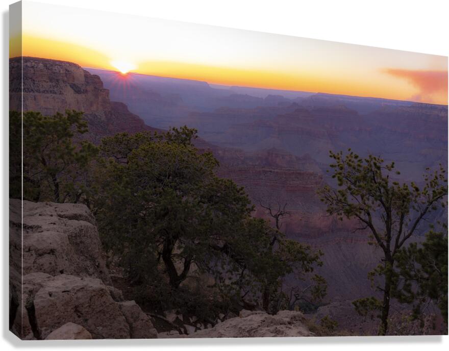 Grand Canyon Sunset Arizona Canvas Print
