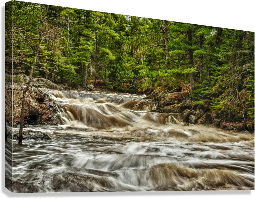 Anicon Falls State Park River Canvas Print