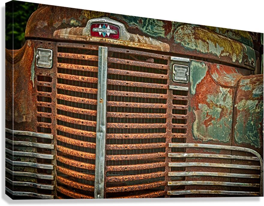 International Vintage Truck Canvas Print