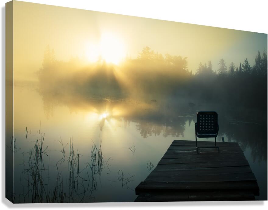 Boundary Waters Sunrise Canvas Print