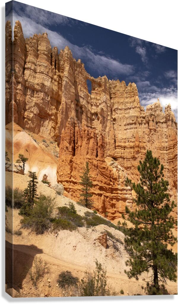 Bryce Canyon National Park Castle Window Canvas Print