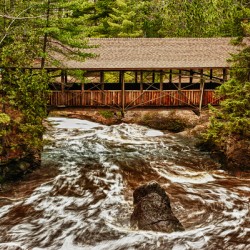 A Bridge Over the Mighty Amnicon River