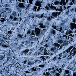 Aerial Icy Lake Superior Abstract