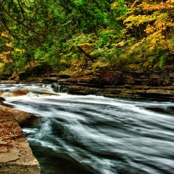 Presque Isle River Michigan