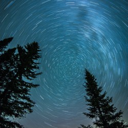 Star Trails of Northern Minnesota