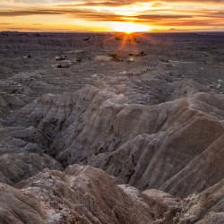 Badlands Sunrise