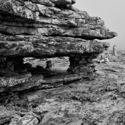 Foggy Outcrop