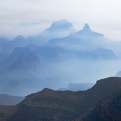 Blue Morning over the Grand Canyon