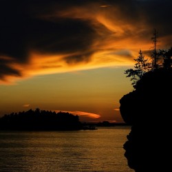 Sunset Over Voyageurs