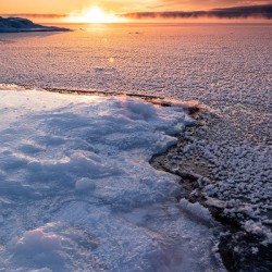 Minnesota North Shore Winter Sunrise