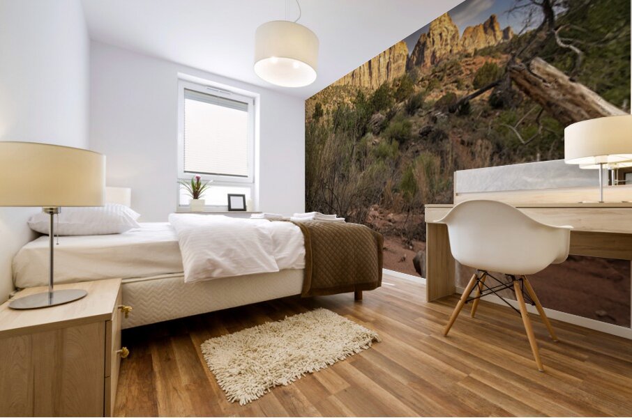 The Watchman of Zion Mural print