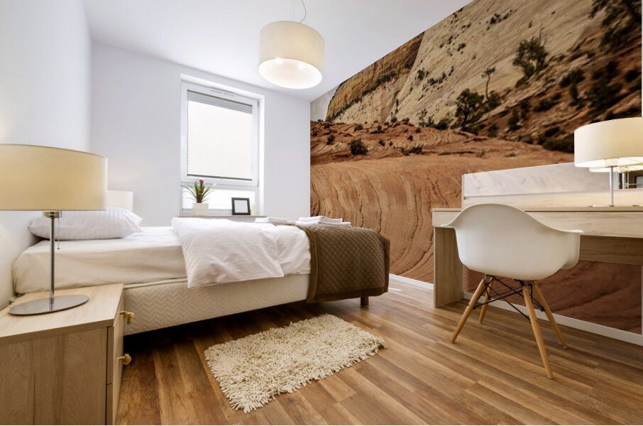 Zion Towers Mural print