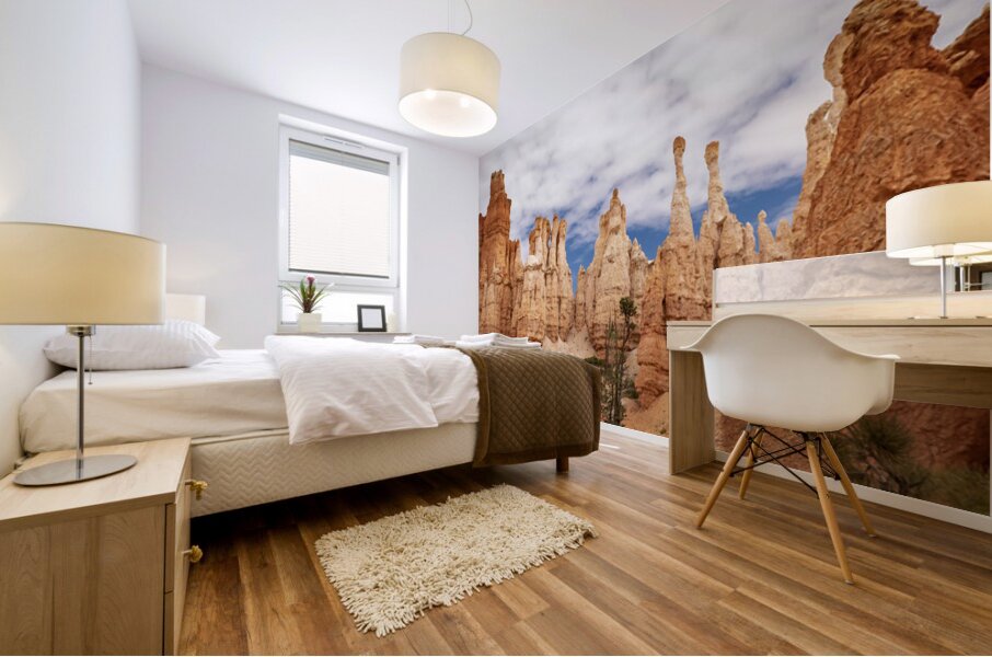 The Hoodoos of Bryce Mural print