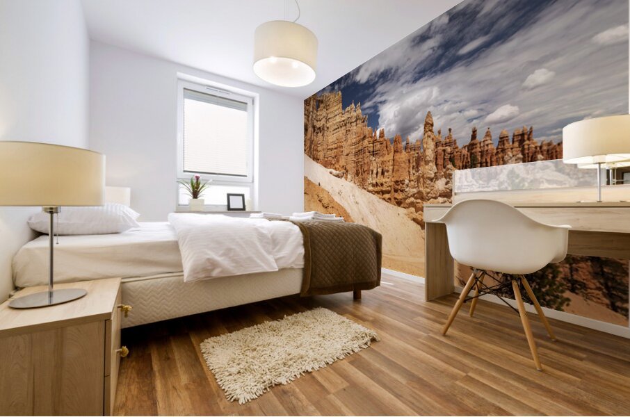 Hoodoos to Heaven Mural print