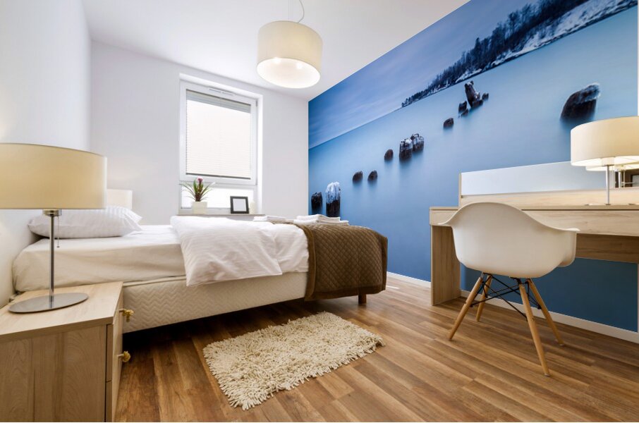 Blue Mood Mural print