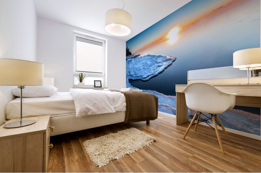 Winter of Sun Mural print