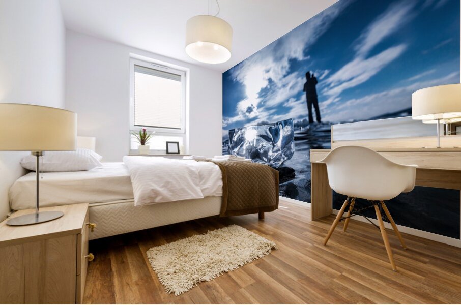 Winter Ice Mural print